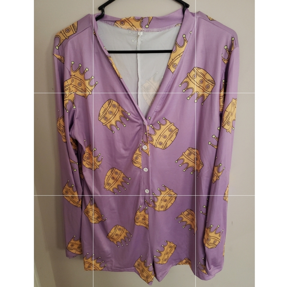 Crown-Queen sleepwear Onesie